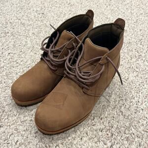 Worx by Red Wing Shoes Women's Work Boots Sz 8.5 Wide Tan Workwear